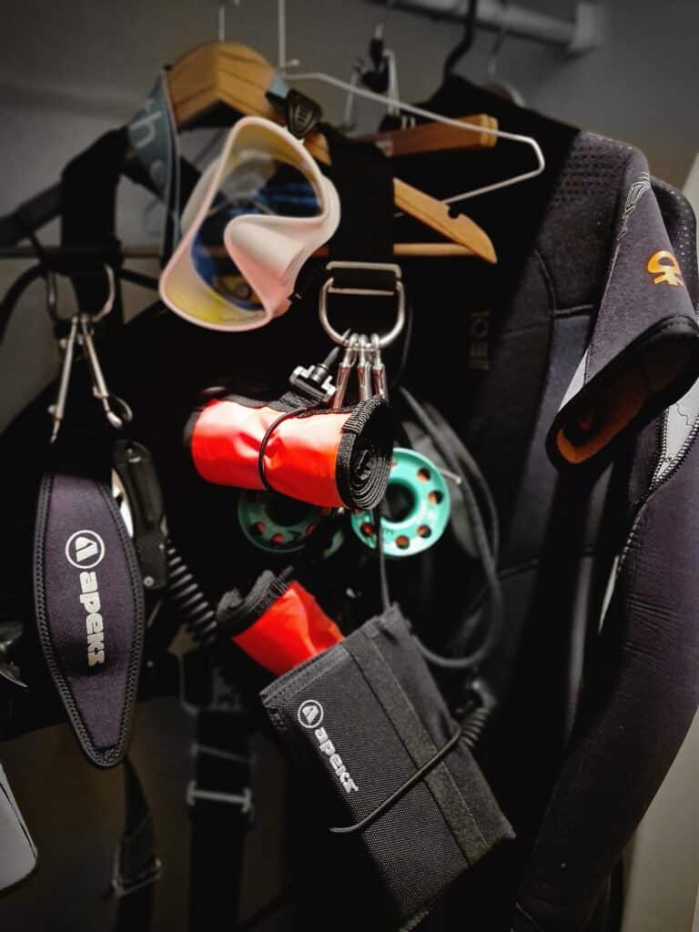 Apeks and Fourth Element Scuba Diving Equipment