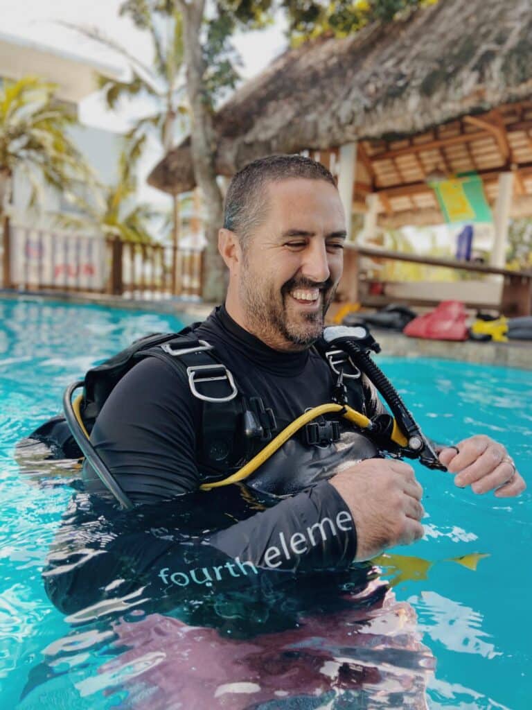 PADI Instructor at Crystal Divers Mauritius